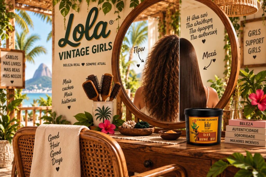 beleza Lola Vintage Girls Brazilian smooth hair, με τον τρόπο της Lola